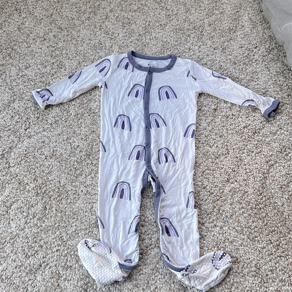 Kyte baby footie with snaps - Picture 1 of 3